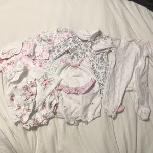 Lot of baby girl clothes